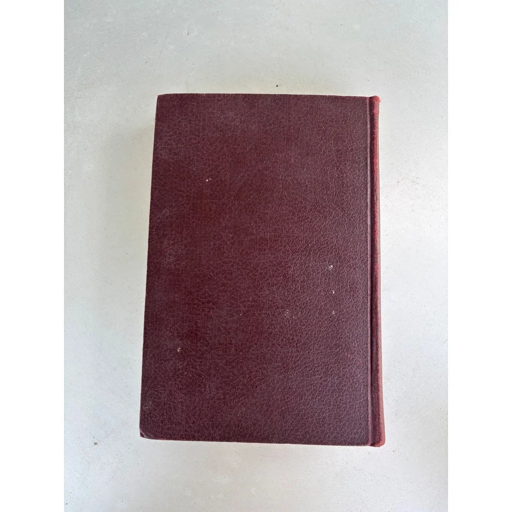 Florida Cruise Norman Alan Hill Vintage Hardcover Burgundy George W. King Book